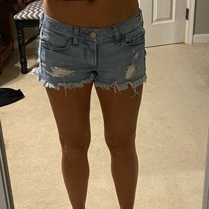 Express Jean shorts.  Size 2